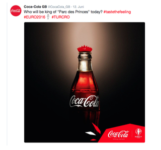 Cocal-Cola  
Social Media Newsroom  
UEFA Fußball EM 2016